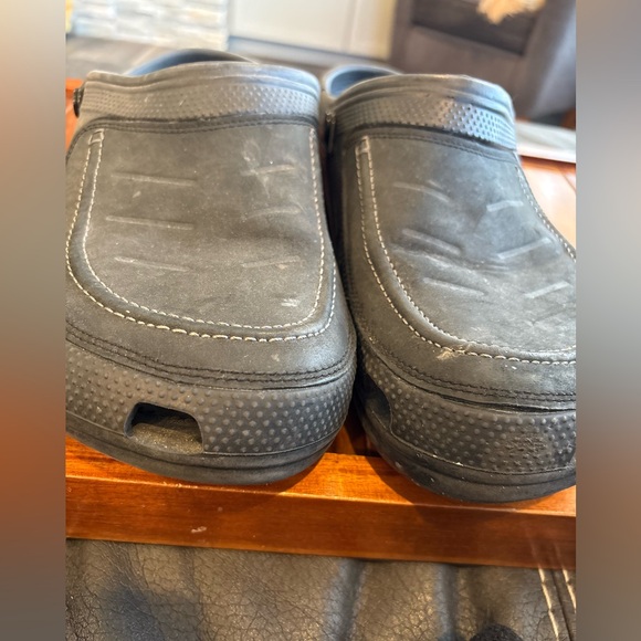 Crocs Yukon Vista II Clogs Mens Size 14 Black Faded No Strap - Picture 2 of 6